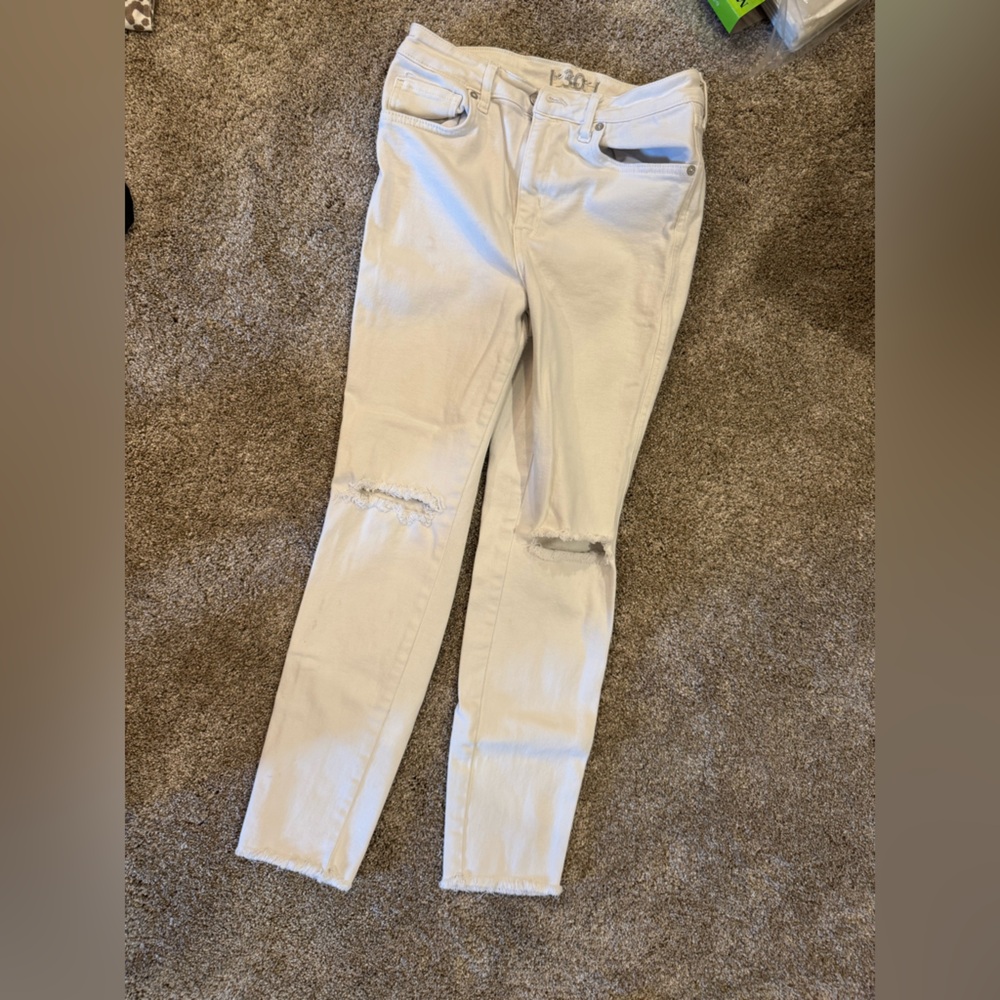 We The Free Women's Skinny Jeans in Light Cream